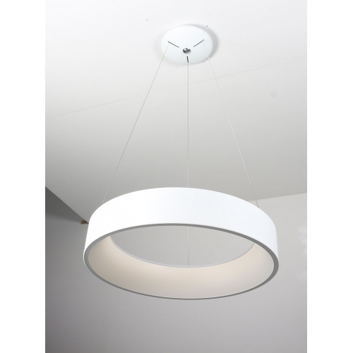 Biała lampa Ring LED 60cm 38W L122